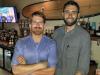 Longboard Cafe’s handsome bartenders are both named Sean Patrick - what are the odds?